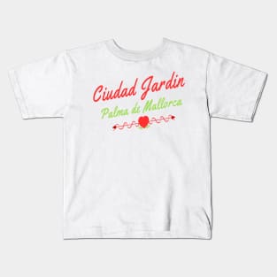 Ciudad Jardin, Palma de Mallorca Spain Kids T-Shirt